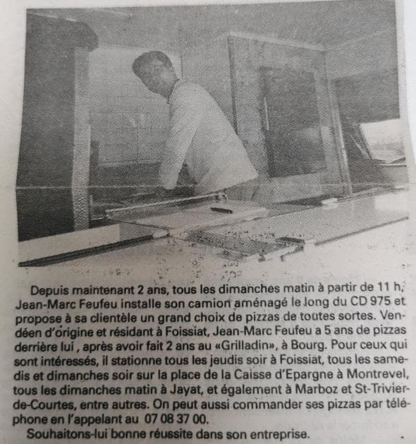 Jean-Marc Feufeu à ses débuts